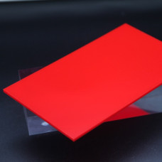 Полистирол листовой красный ударопрочный HIPS 6х1500х3000 мм